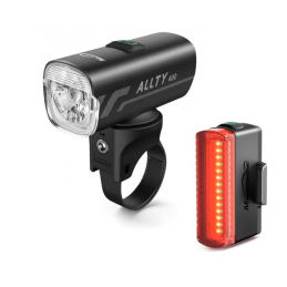 Zestaw Magicshine lampka przednia Allty 400 + lampka tylna Seemee 20 V2.0